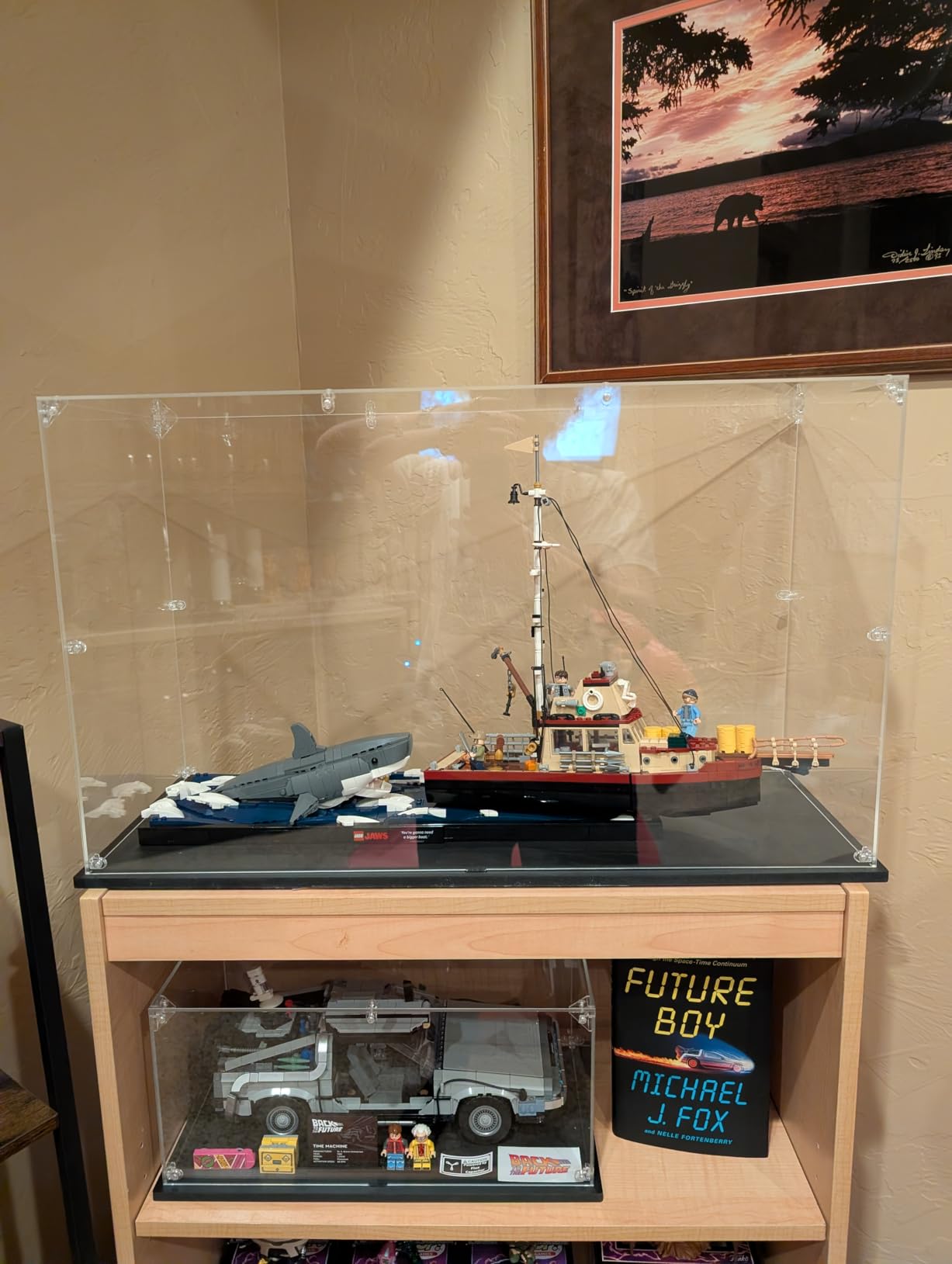 Display Case for Lego 10335 The Endurance, 33.46x11.81x19.68inches (85x30x50cm), Protect Your Collectibles from Dust with a Clear Showcase customer photo 2