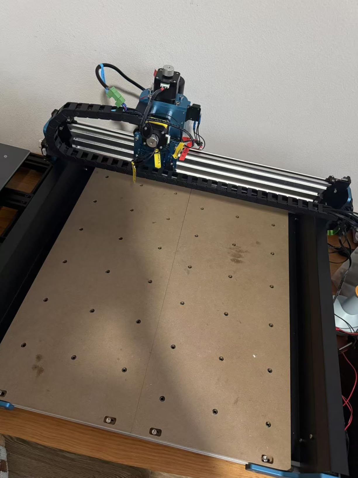 CNC Router Machine Desktop CNC 3 Axis, CNC Milling Machine for Metal Wood Acrylic, GRBL Control Engraving Machine with 500W Spindle, Machine Woodworking Industrial Application (4040 PRO) customer photo 1
