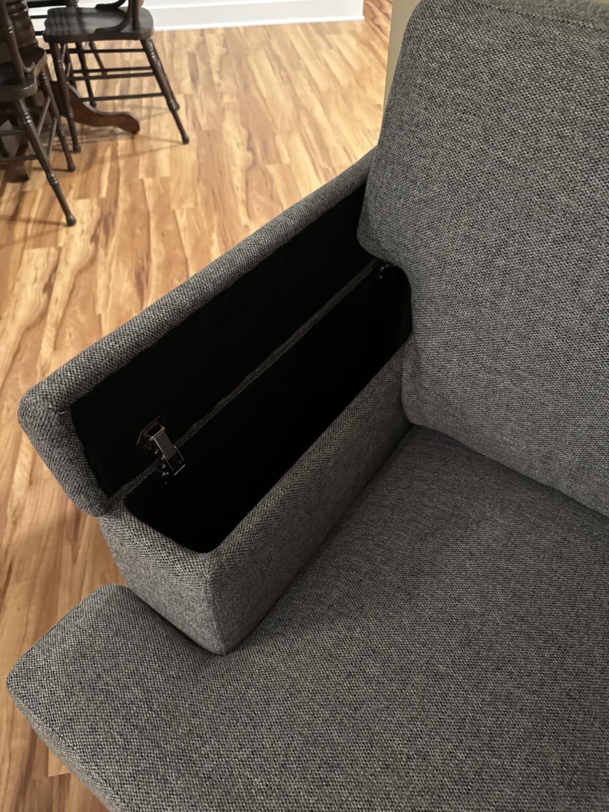 Rexulqo Oversized Accent Chair with Armrest Organizer, Comfy Living Room Chair customer photo 2