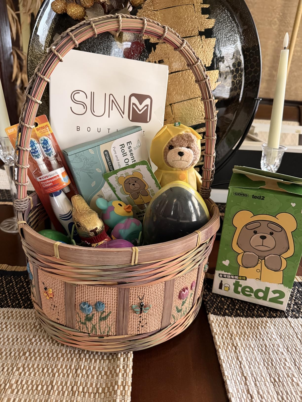 POP MART Ted2 Teddy Bear Action Plush Pendant 6PCs Teddy Bear Blind Box Figures, Random Design Action Figures Collectible Toys Home Decorations, Whole Set customer photo 1