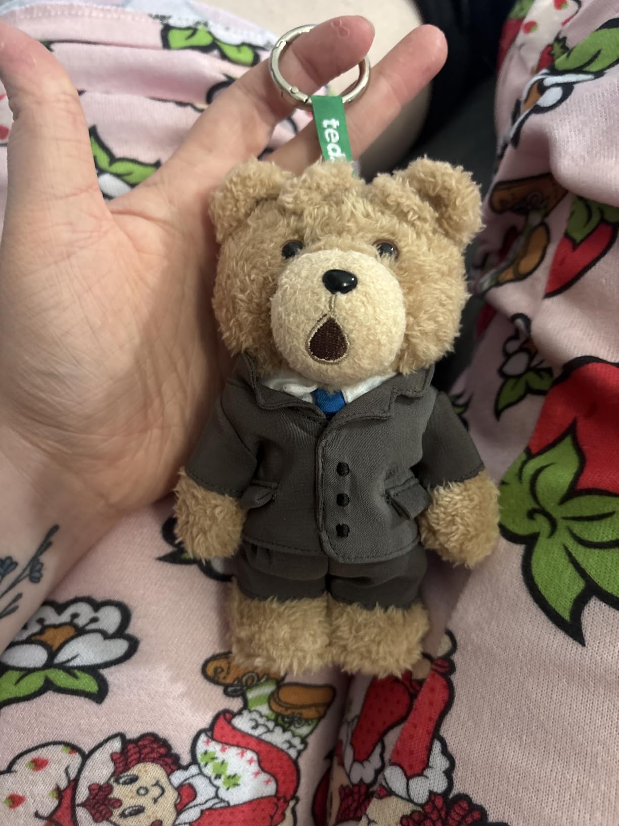 POP MART Ted2 Teddy Bear Action Plush Pendant 6PCs Teddy Bear Blind Box Figures, Random Design Action Figures Collectible Toys Home Decorations, Whole Set customer photo 2
