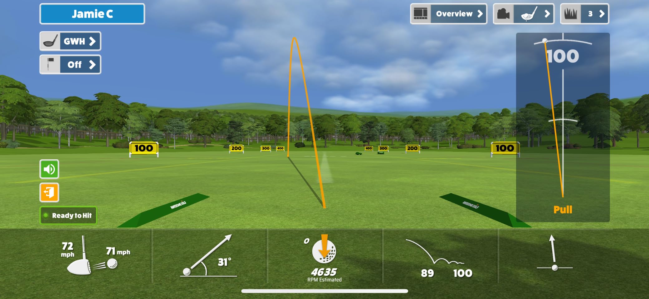 Rapsodo MLM2PRO Launch Monitor Golf Simulator | Swing Trainer & Shot Tracker for Home & Driving Range | Golf Training Aid (3 ProV1 Balls) customer photo 1