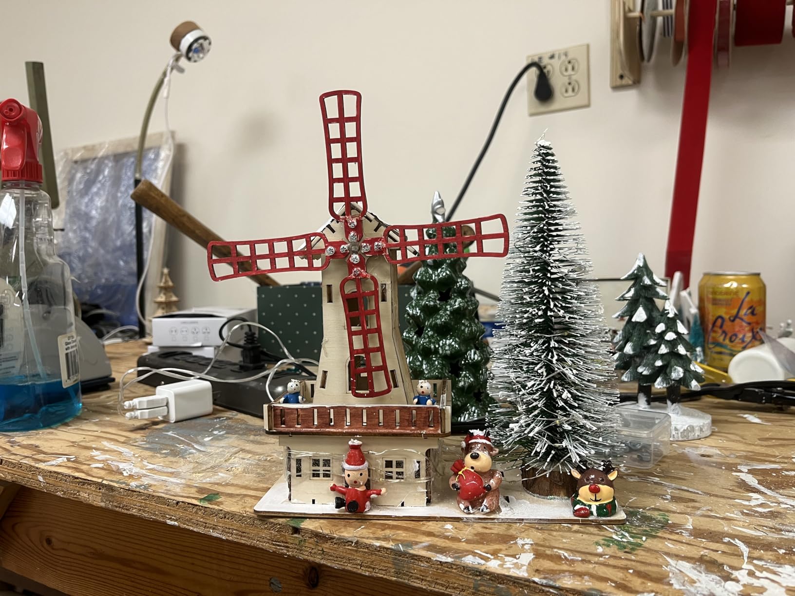 STEM Solar-Powered 3D Wooden Puzzle Kit - DIY Dutch Windmill House Building Toy | Educational Science Craft for Kids 8-15 & Adults | Hands-On Creative Model Project | Adopt Basswood-Safe&Sturdy customer photo 1