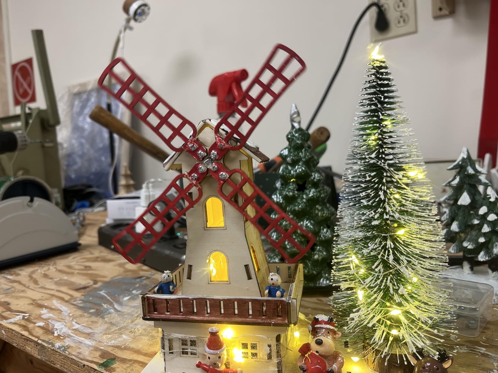 STEM Solar-Powered 3D Wooden Puzzle Kit - DIY Dutch Windmill House Building Toy | Educational Science Craft for Kids 8-15 & Adults | Hands-On Creative Model Project | Adopt Basswood-Safe&Sturdy customer photo 2