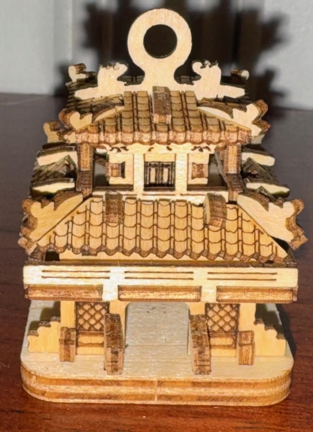 3D Wooden Puzzle & Building Blocks for Adults 14+ - Yueyang Tower Chinese Architecture Model Kit (216 PCS), DIY Craft Gift for Men & Teens, No Glue Needed customer photo 2