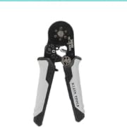Klein Tools 34061 Ferrule Crimping Tool Set with Ratcheting Hex Crimper Pliers, 1200 Wire Terminals (10-22 AWG), and Soft Carrying Case for Electrical Applications customer photo 2