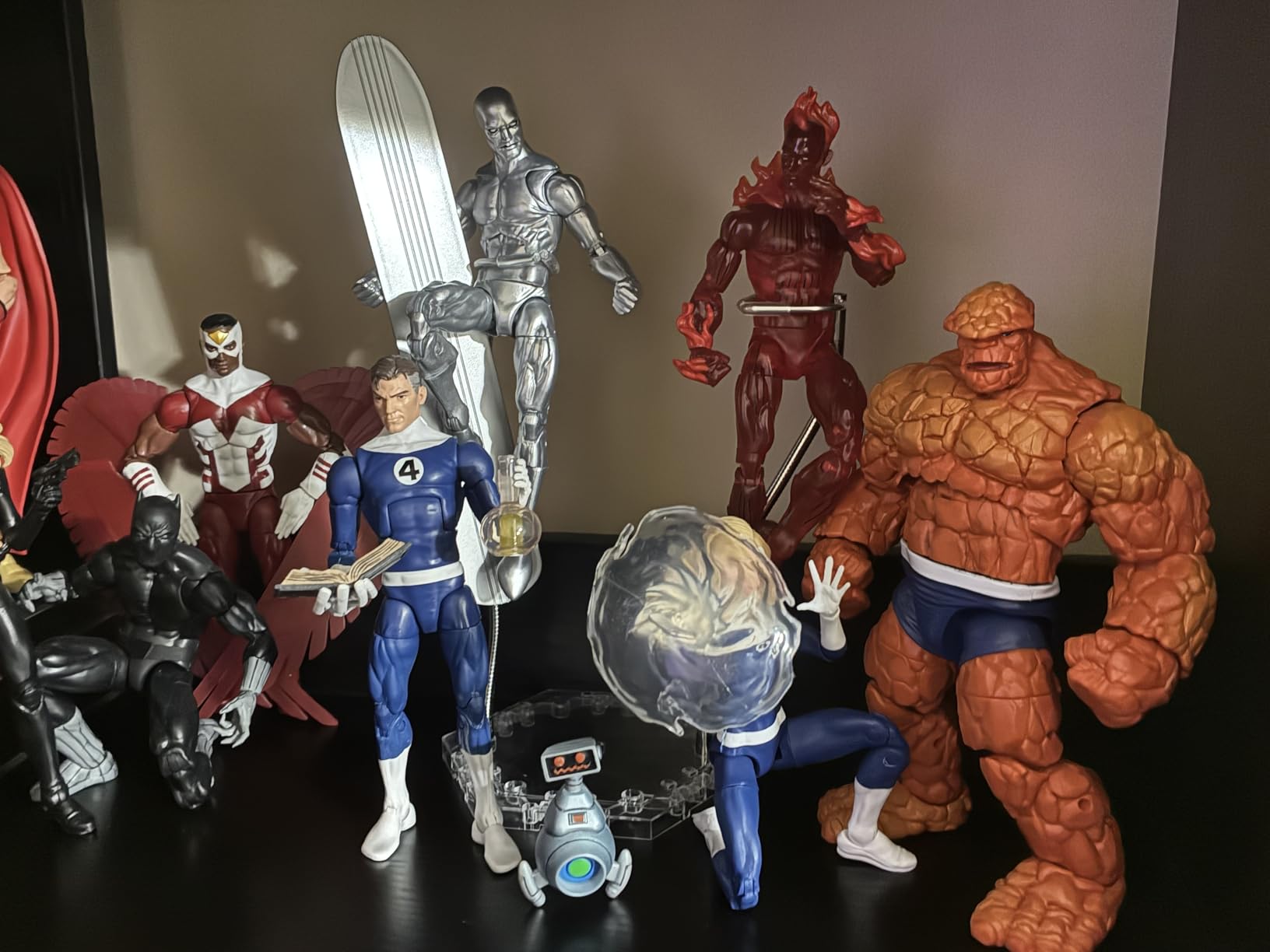 8-Pack Clear Adjustable Action Figure Stand with Metal Clips & Flexible Arms - Action Figure Display Stand for Figures Compatible with Gundam HG/RG/SD 1/144 Scale customer photo 2