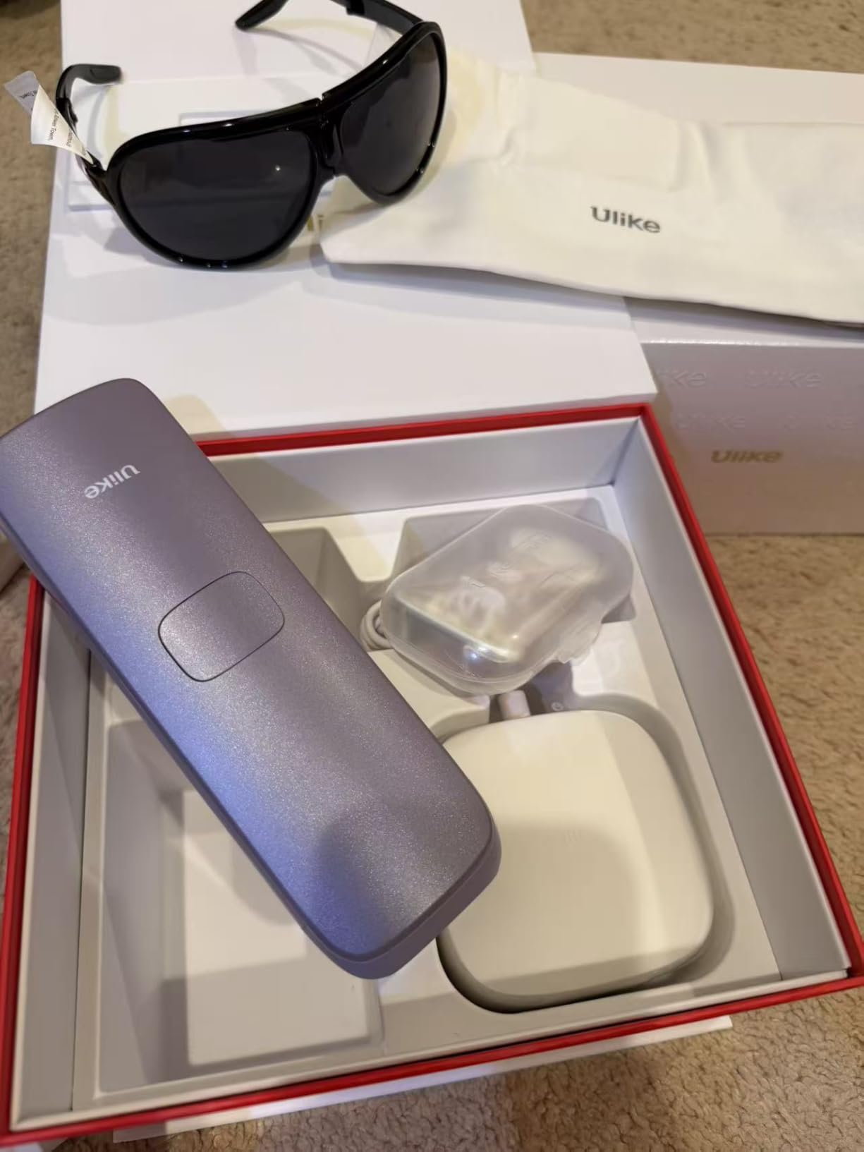 Ulike Laser Hair Removal Device Air 4 IPL Gift for Women and Men, Ice Cool and Permanent Hair Reduction for Nearly Painless, USHR Mode Hair Removal in 10mins from Home customer photo 2