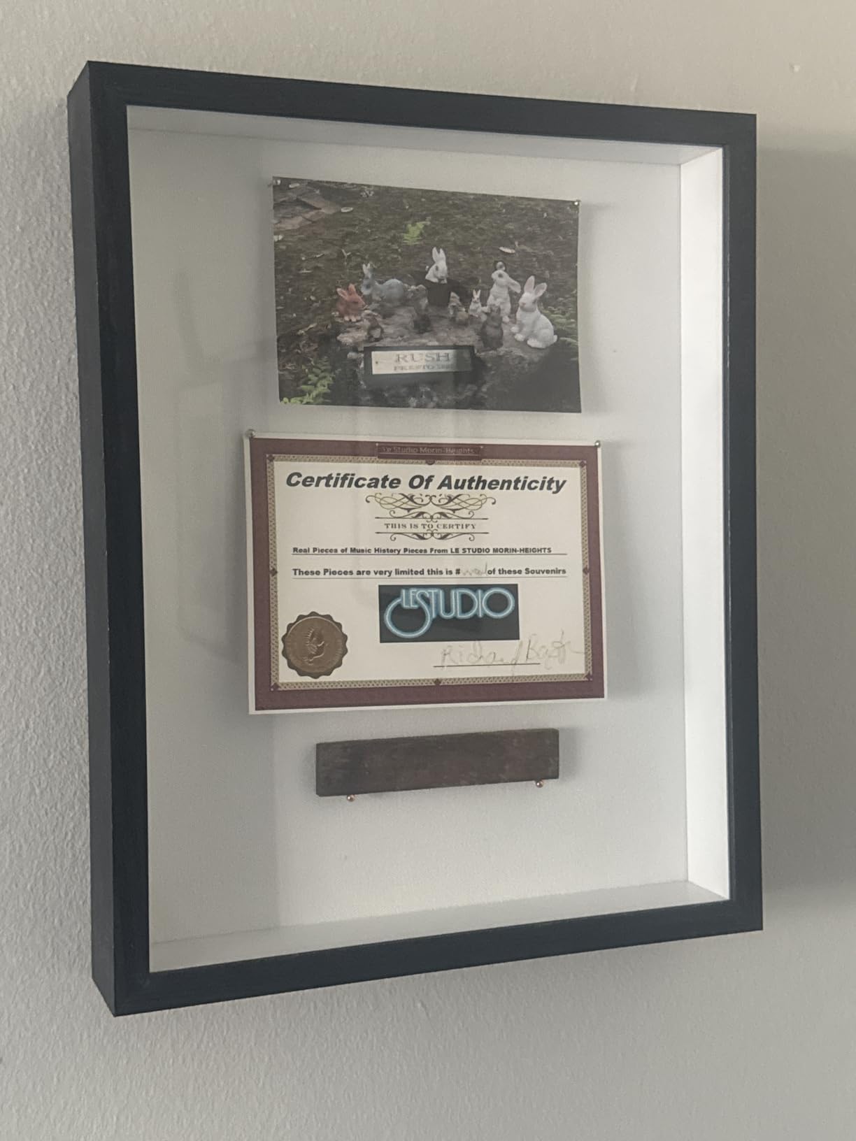 11x14 Shadow Box Display Case Picture Frame with Soft Linen Back, Large Deep Black Shadow Box 11x14 for Flowers Medal Display Case Jersey pet Graduation Memorabilia Baby Items Crafts Photos customer photo 1