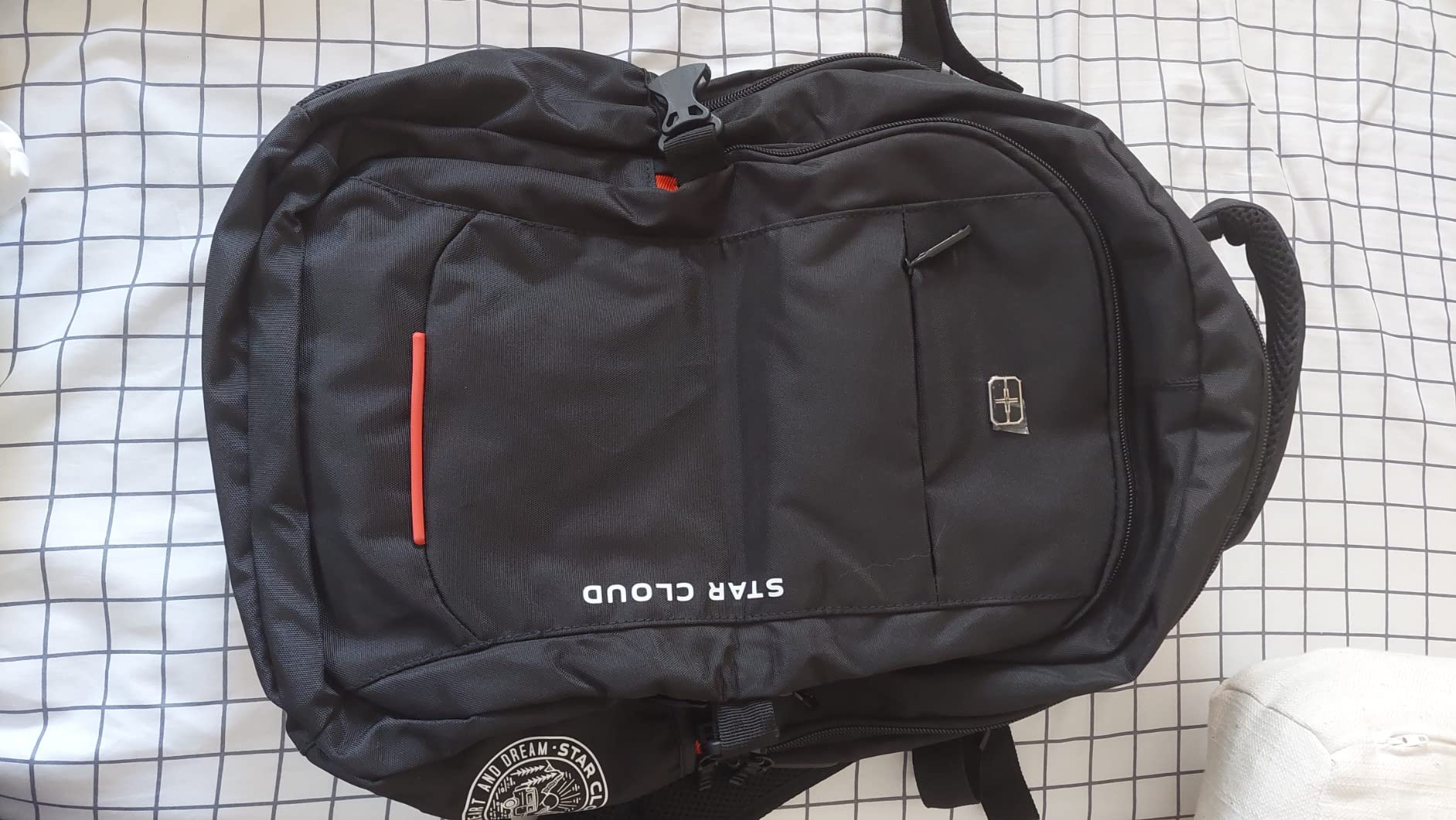 Star Cloud Rigid Frame Rolling Laptop Bag on Wheels with USB & Type-C Charging Port, 17.3 Inch customer photo 1