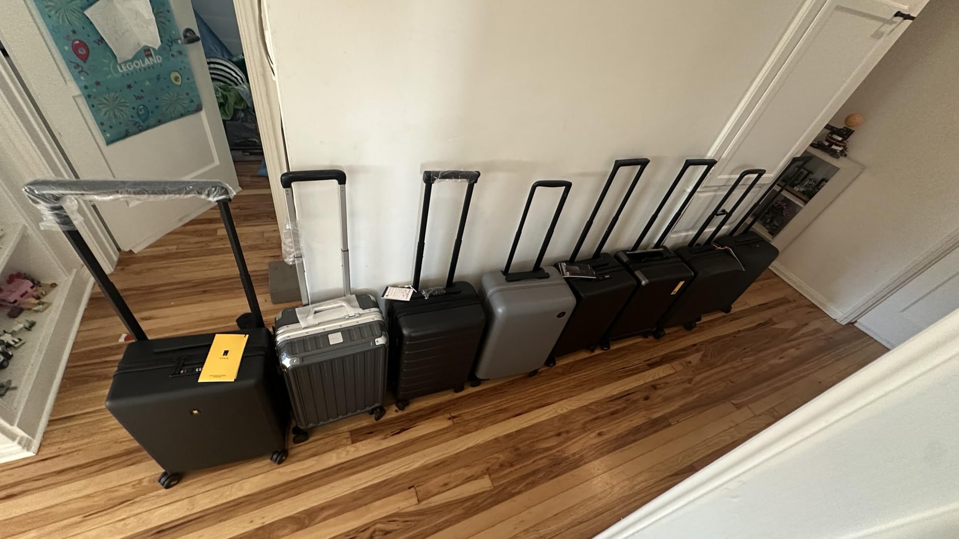 July Transit Carry-On (41L Carry-On Luggage, with Hard Shell and Removable Packing Cells) - Everglade customer photo 1