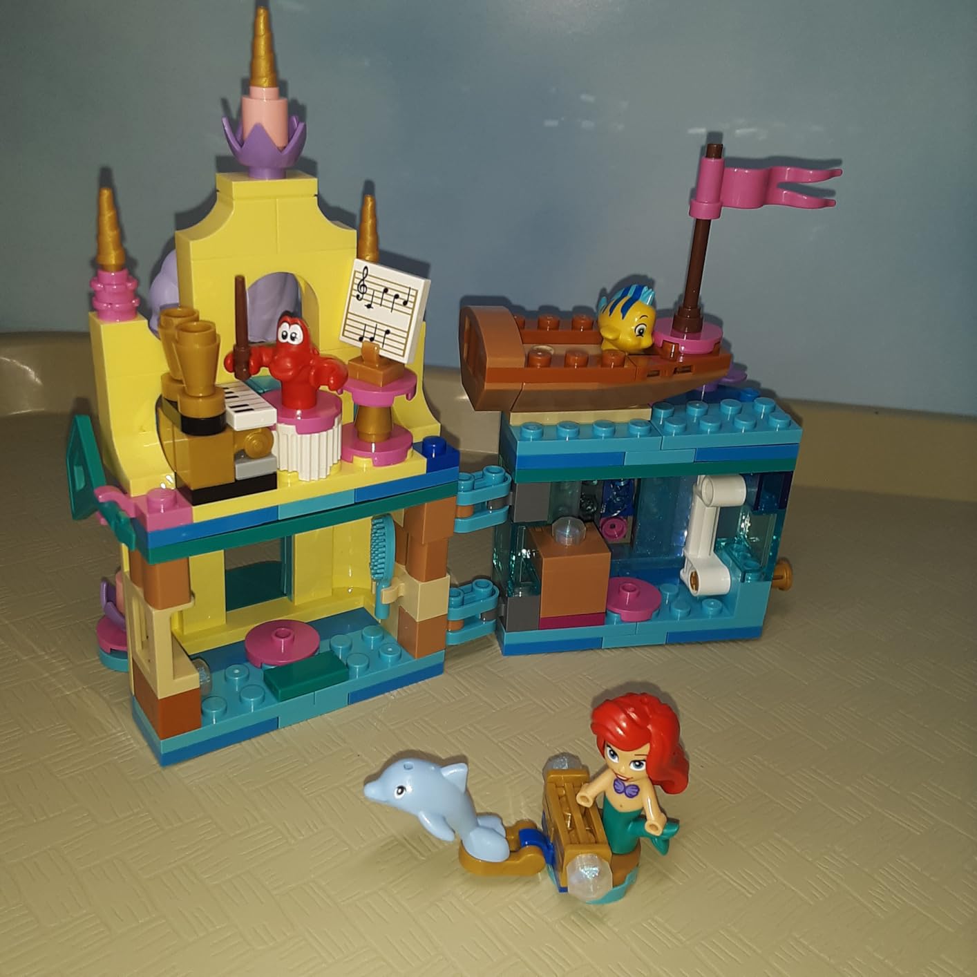 LEGO Disney Princess Ariel's Magical Mini Palace Building Toy - Little Mermaid Toys & Playset for Girls & Boys, Ages 5+ - Disney Gifts for Kids - 43285 customer photo 2