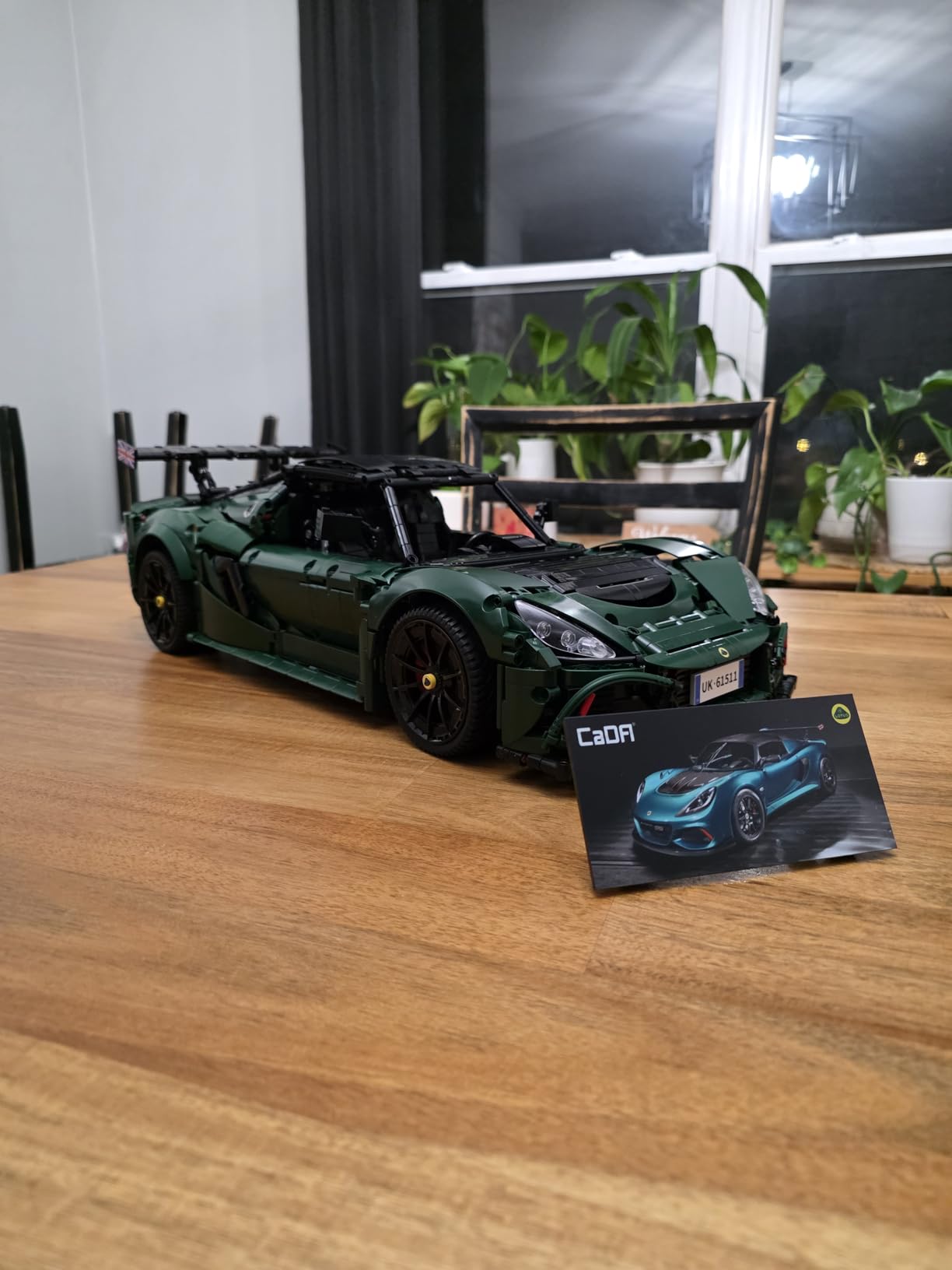 CaDA Master C61511W Lotus Exige Cup 430 1:8 Static Building Block Supercar 3730 Pieces 53.8cm Collectible Display Model for Adults 14+ customer photo 1