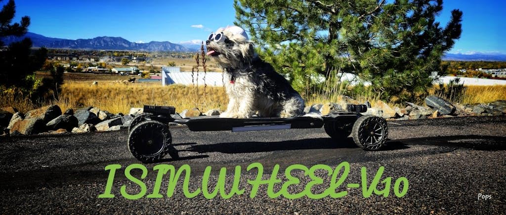 isinwheel V10 Electric Skateboard with Remote, 3000W Belt Drive Motor, 32 MPH Top Speed, 28 Miles Range Electric Skateboards for Adults & Teens, LED Ambient Light, IP54 Off-Road Electric Longboard customer photo 2