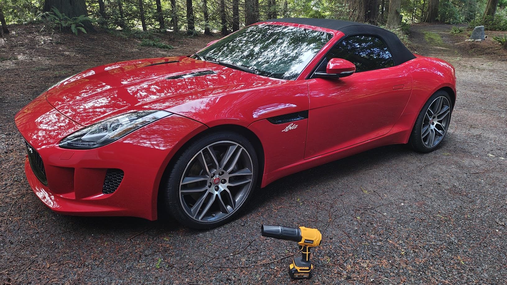 YUQUESEN Cordless Leaf Blower, 980,000 RPM Handheld Leaf Blower with 2 X Batteries & Charger, Lightweight customer photo 1