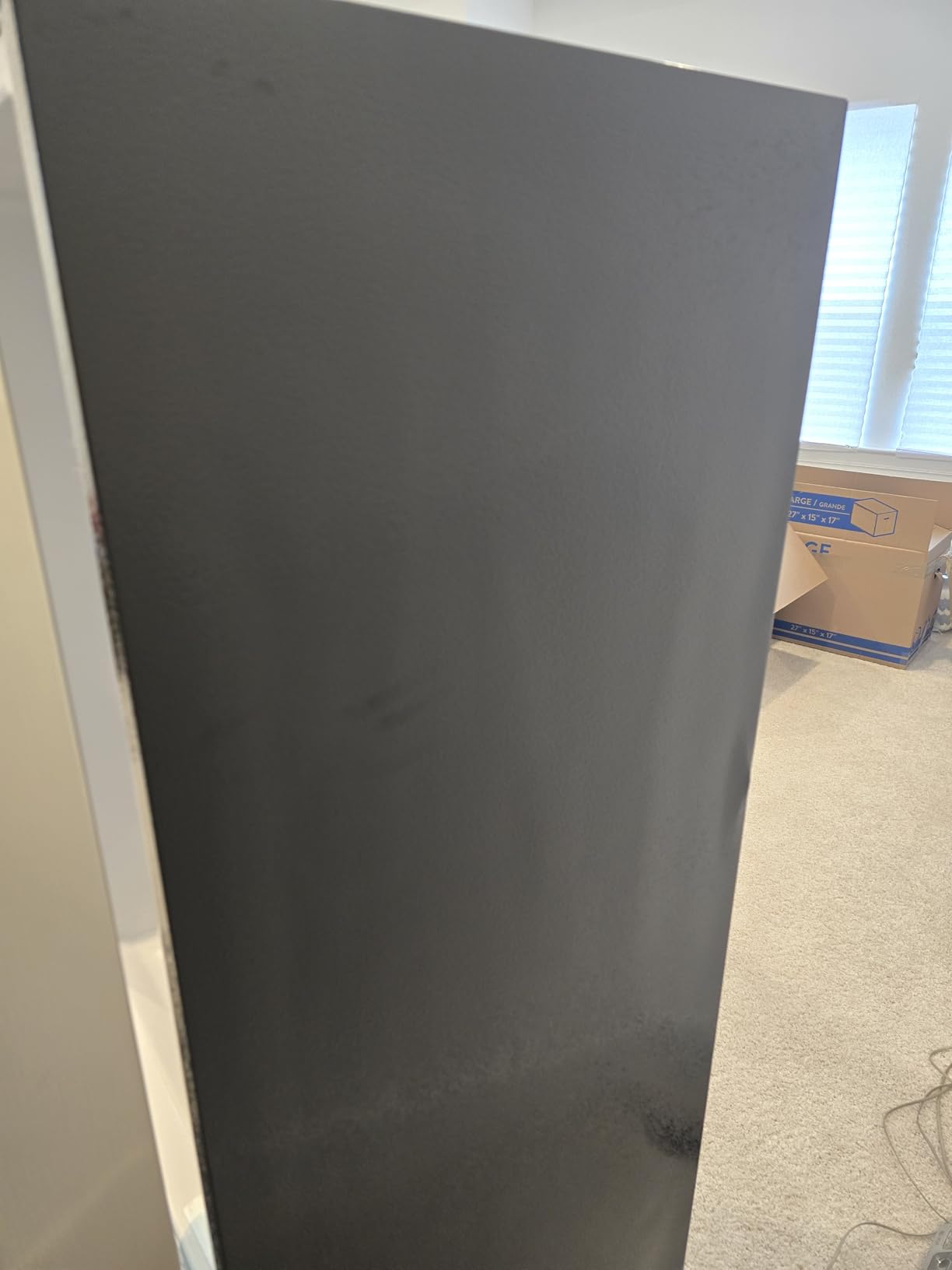 Upstreman 7.1 Cu.Ft Refrigerator with Bottom Freezer, Apartment Fridge with Freezer, Energy-efficient, Large Capacity, Adjustable Thermostat, Refrigerator for Apartment, Kitchen, Dorm, Silver(BM71) customer photo 2