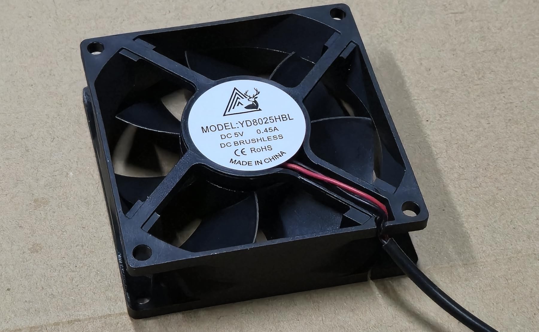 Baquler Fan Fume Extraction Kit for 3D Printer Enclosure 4000 RPM High-Efficiency Ventilation Low Noise Fan with Exhaust Pipe Flange Mesh Cover for Air Circulation Odors Smoke Harmful Particle Dust customer photo 2