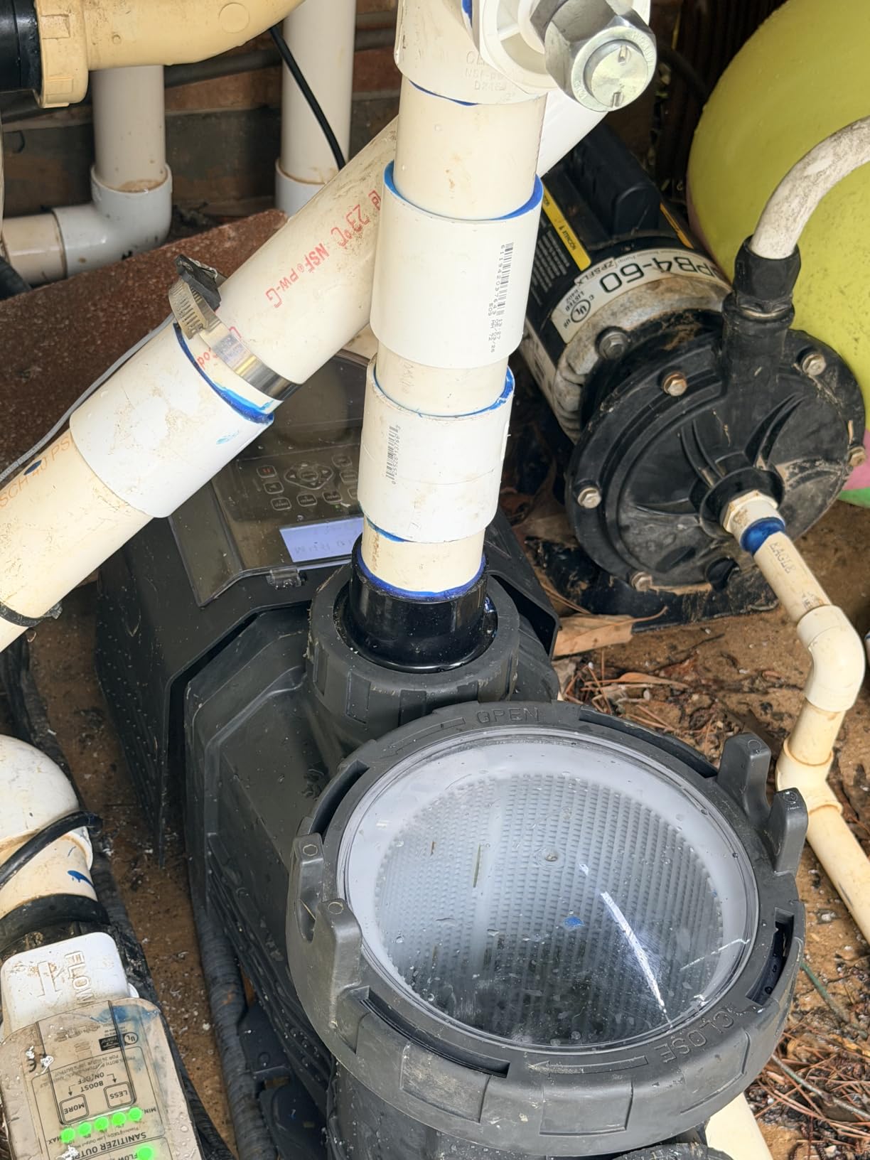 Aquastrong Variable Speed Pool Pump In/Above Pool Pump Energy Efficient High Flow Self Priming with Filter Basket customer photo 2