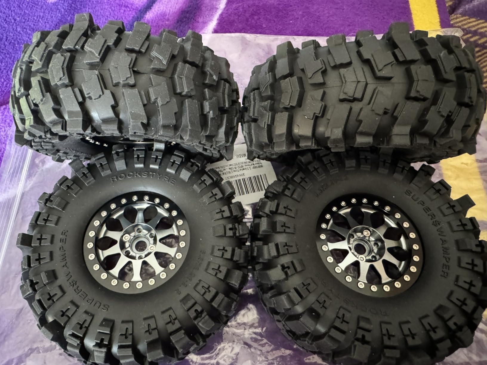 MEUS RACING 2.2 Beadlock Wheels Rims Deep-Dish Wheel for Axial SCX10 Traxxas TRX4 Vanquish VS4-10 Redcat Gen8 1/10 RC Crawler Upgrades (Silver) customer photo 2