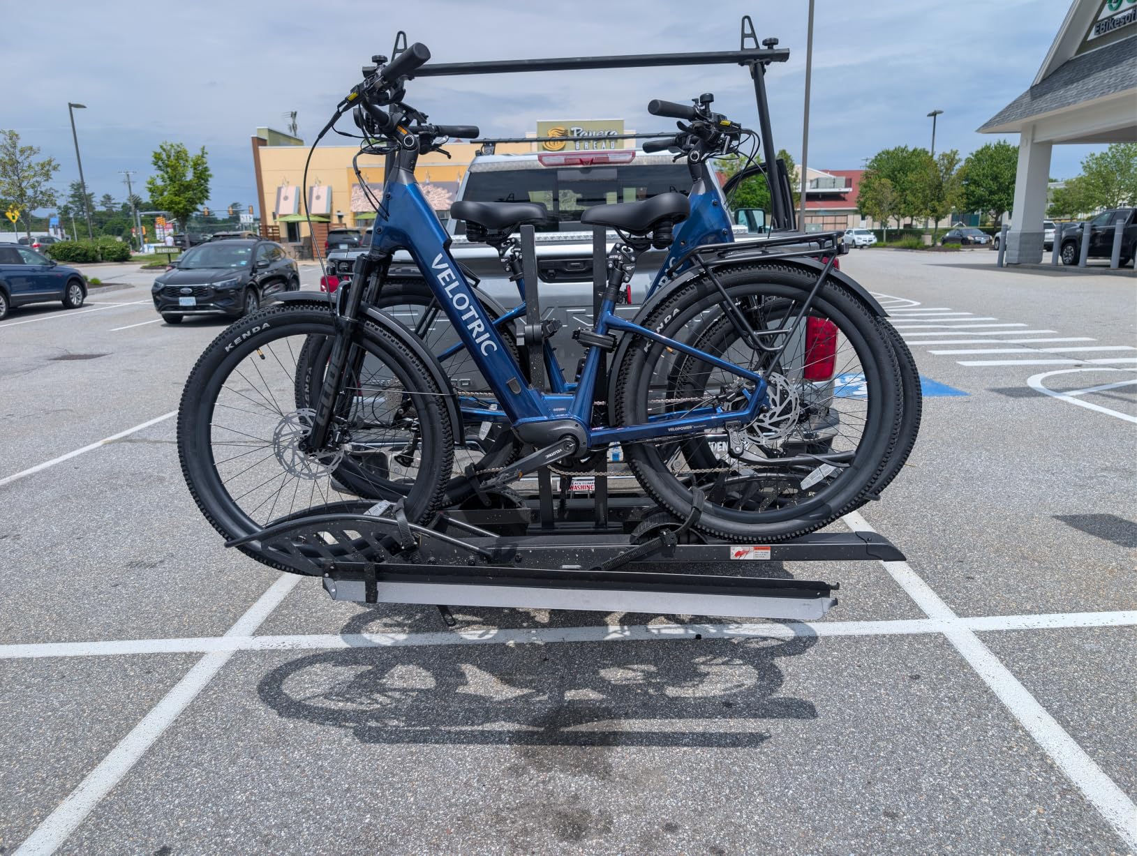 CRAVOT CyberRack EBike Rack for 2 Bike, 200 lbs Capacity Heavy Duty Electric Bike Carrier, 5-inch Fat Tire Bicycle for 2'' Receiver Cars Trucks SUVs Minivans RV, Trailer customer photo 1