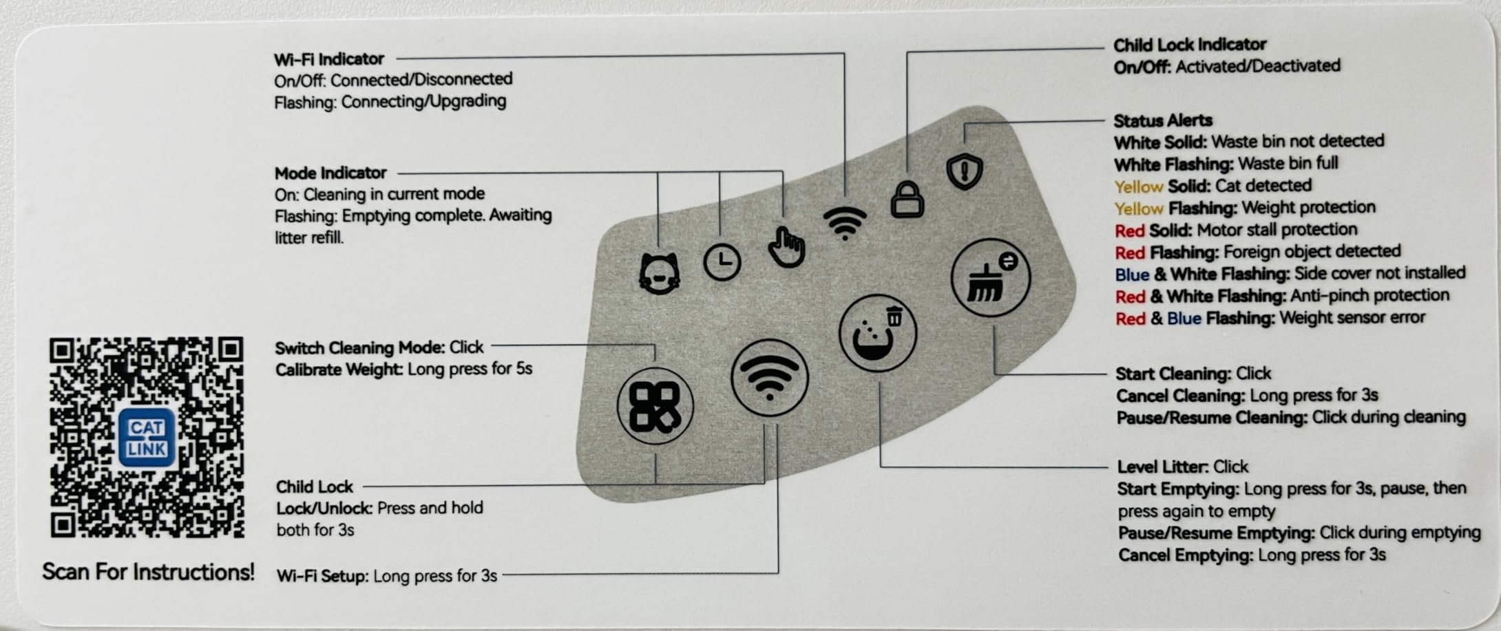 CATLINK Self Cleaning Cat Litter Box Open-X, 5G & 2.4G WiFi, Safe Anti-Pinch Automatic Litter Box Open Top, AI Waste Analysis Health Monitor, App, Odor Free - Grey/Large (Single-Cat Household) customer photo 1