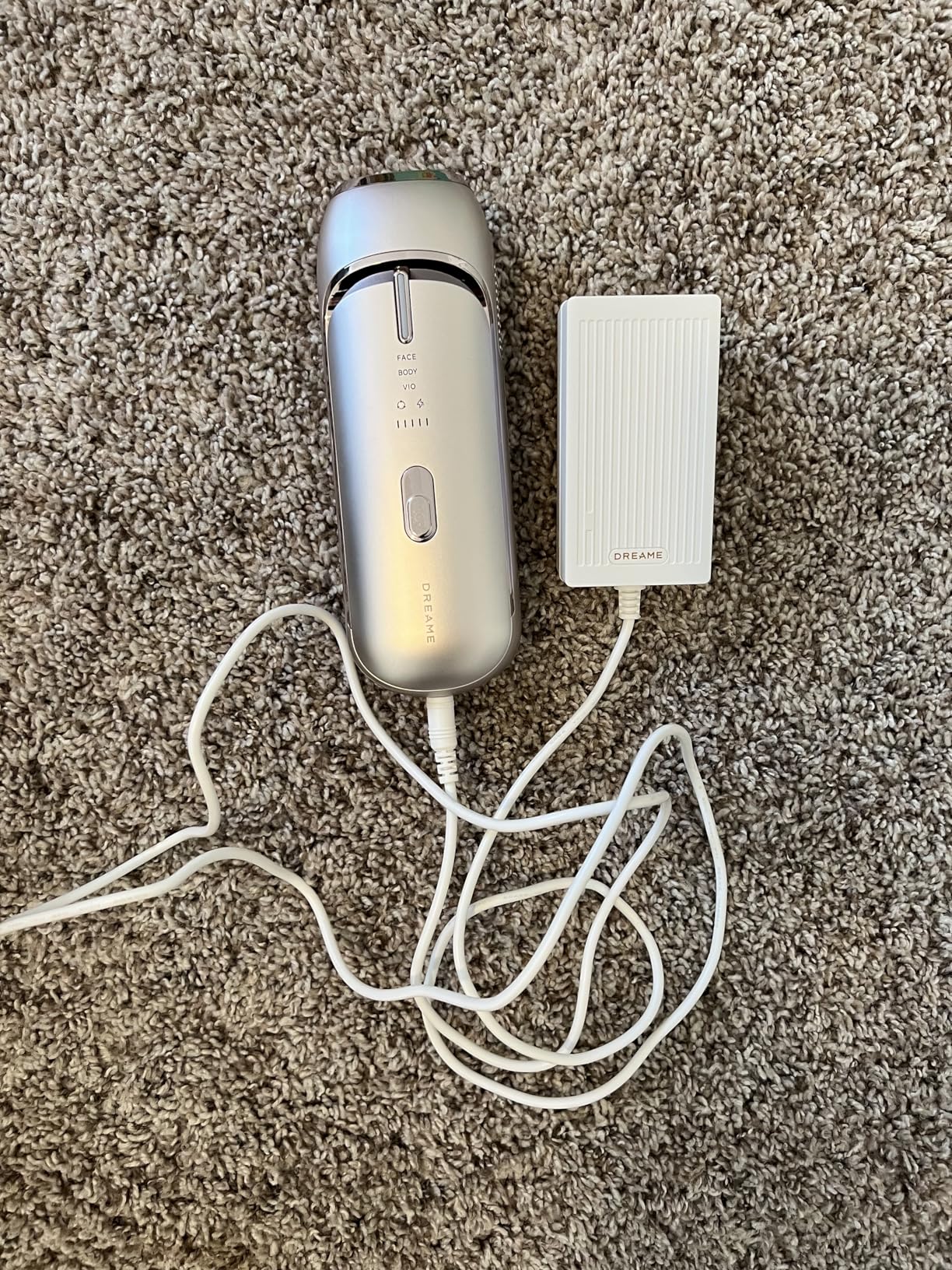 Dreame Nova IPL Hair Removal with Dual-Lamp 27J Output, Sapphire ICE Cooling, 3.9cm² Window, 0.2s Flash, Adaptizone AI Detection, Photon Skincare, Up to 96% Reduction Full-Body for Women and Men customer photo 2