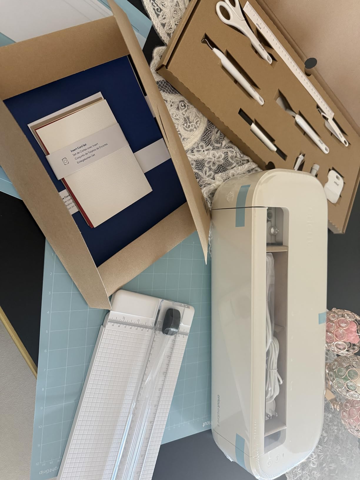 Explore 5 Essential Bundle + Digital Content, Taupe - Precise Cutting Machine - Works with 100+ Materials - Sleek, Simplified Design - Includes Supplies for 65 Projects + Bonus Digital Content customer photo 1