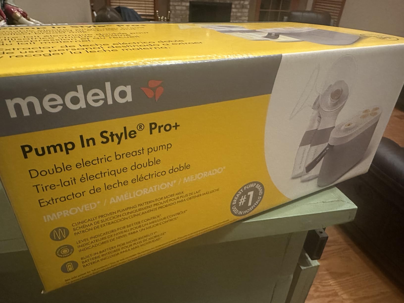 Medela Pump in Style Pro+ Electric Breast Pump, Hospital Grade, Rechargeable | Hospital Performance, Bottles & Flanges, Enhanced Comfort, BPA-Free, Rechargeable, Lightweight customer photo 1
