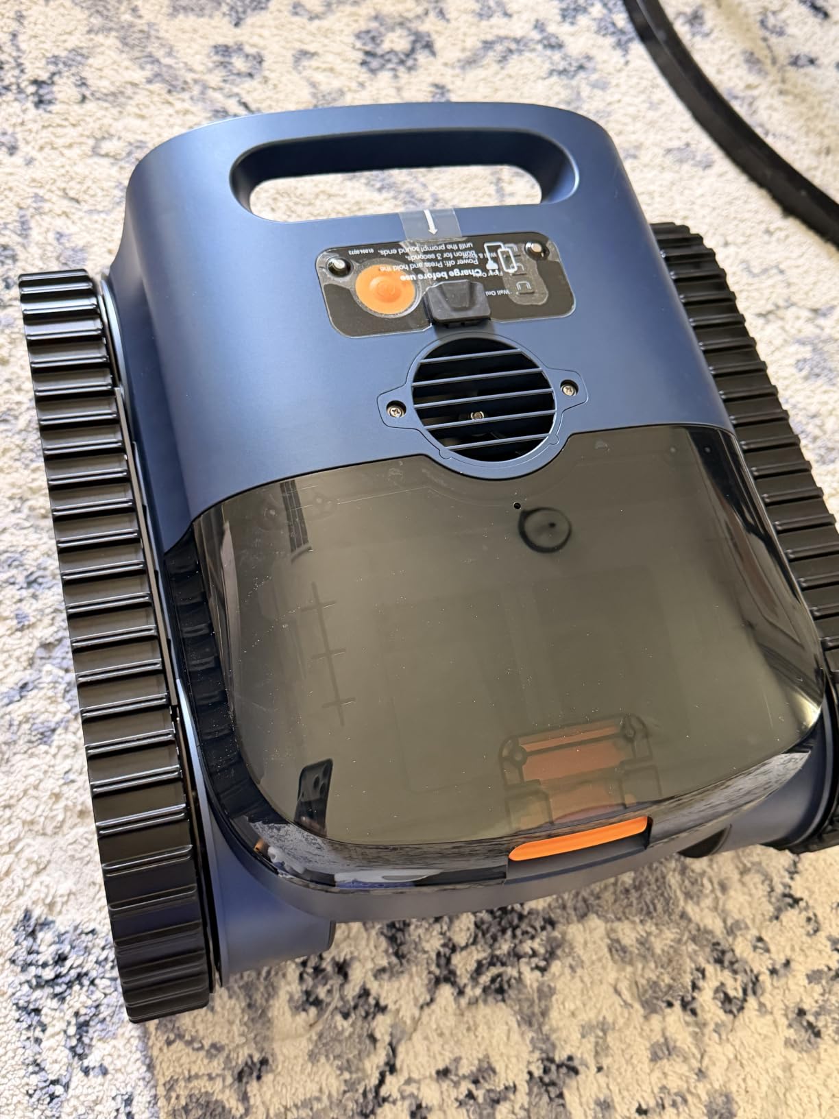 2026 Release Automatic Robotic Pool Vacuum for Inground & Above Ground Pools, Wall Climbing Pool Vacuum Cleaner, Cleans Floor, Walls, Waterline, Drain & Skimmer up to 2150 Sq. Ft., 190 Min customer photo 1