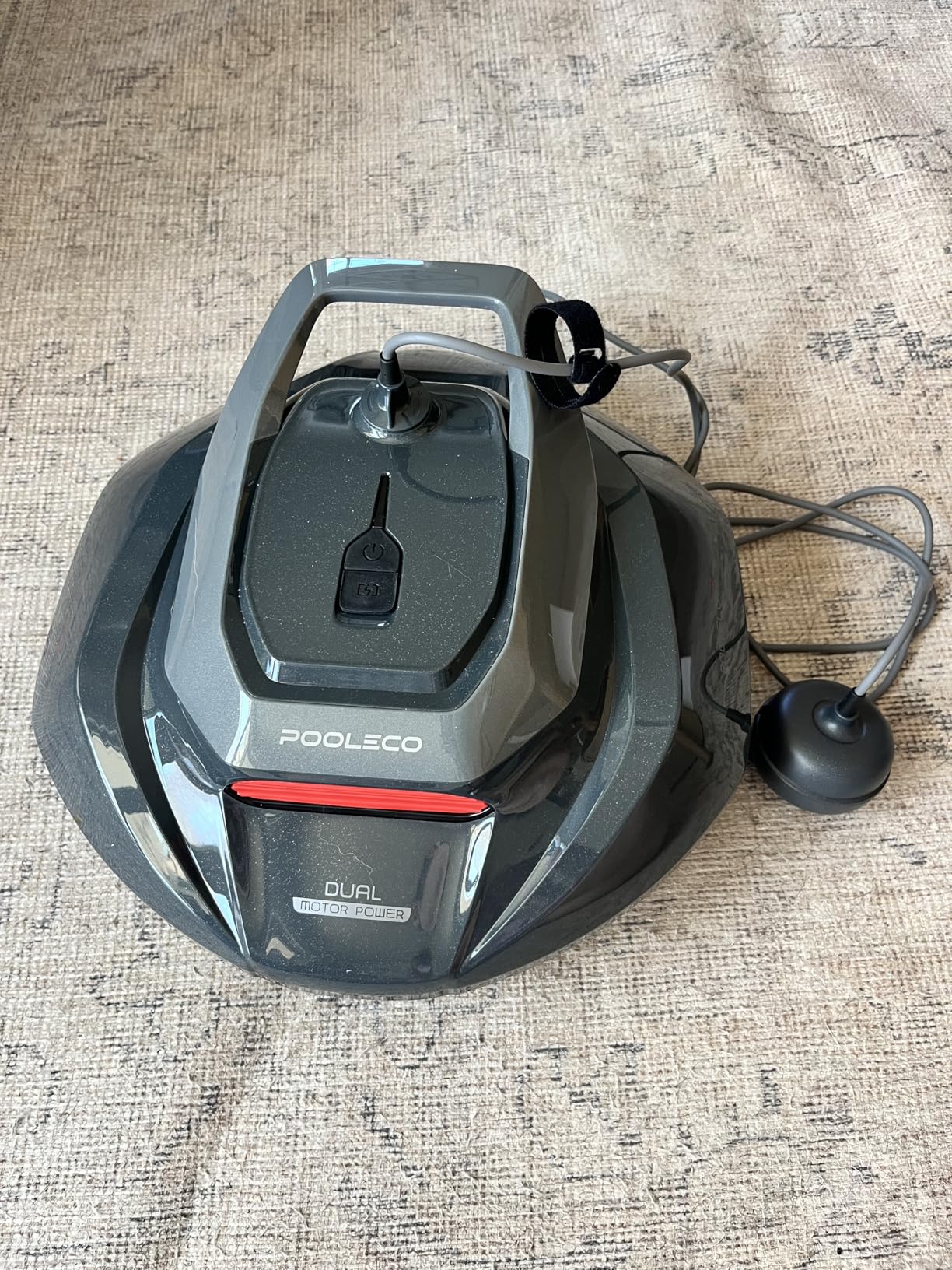 Robotic Pool Cleaner, Pool Vacuum for Above & In-Ground Pool, Dual-Motor Suction, 90 Mins Runtime Automatic Self-Parking, 2.5h Fast Charging, Up to 850 Sq.ft, Pooleco S110 customer photo 1