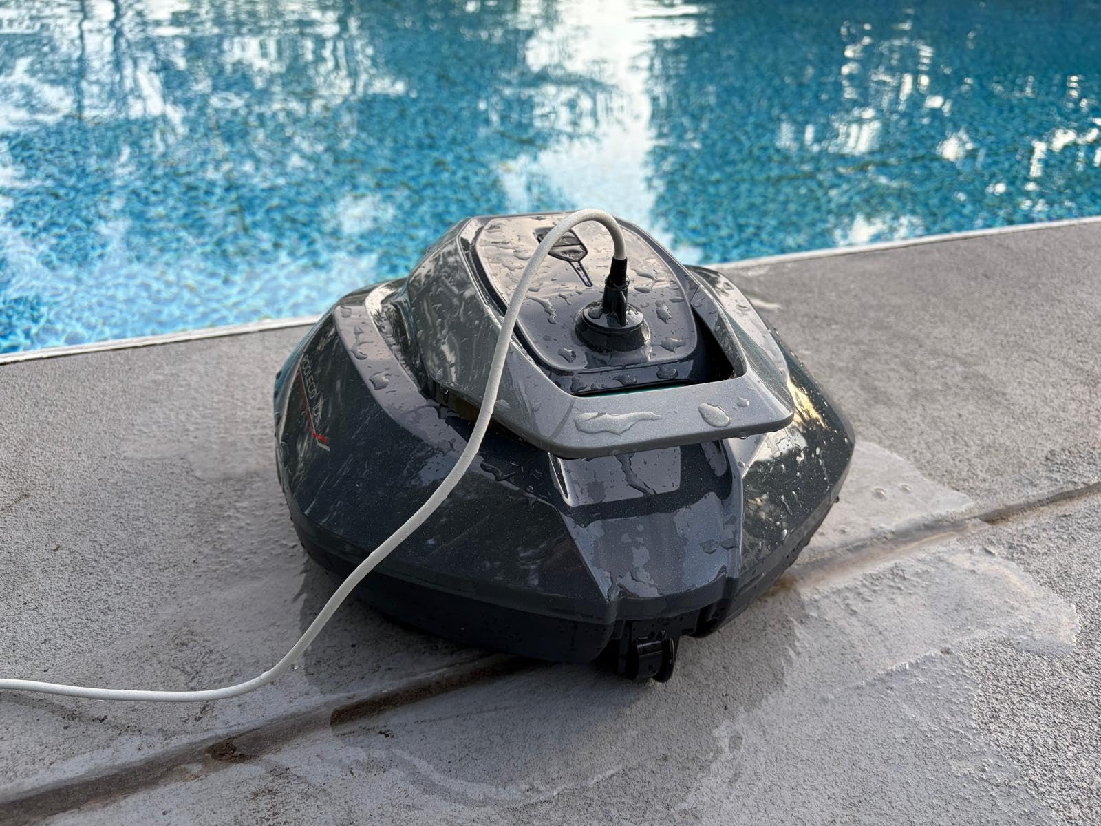 Robotic Pool Cleaner, Pool Vacuum for Above & In-Ground Pool, Dual-Motor Suction, 90 Mins Runtime Automatic Self-Parking, 2.5h Fast Charging, Up to 850 Sq.ft, Pooleco S110 customer photo 2