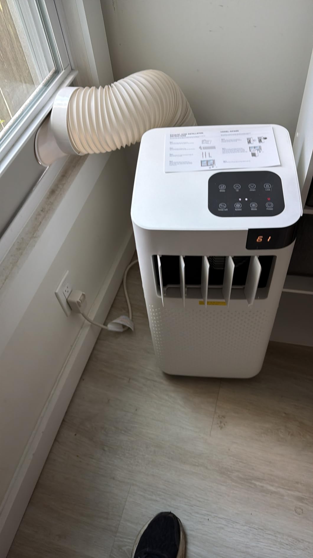 Portable Air Conditioner 16,000 BTU with WiFi App Control, 5-in-1 AC Unit (Cool, Fan, Dehumidifier, Sleep, Timer) for Rooms up to 850 sq ft, Leak-Proof Design, Window Kit customer photo 2