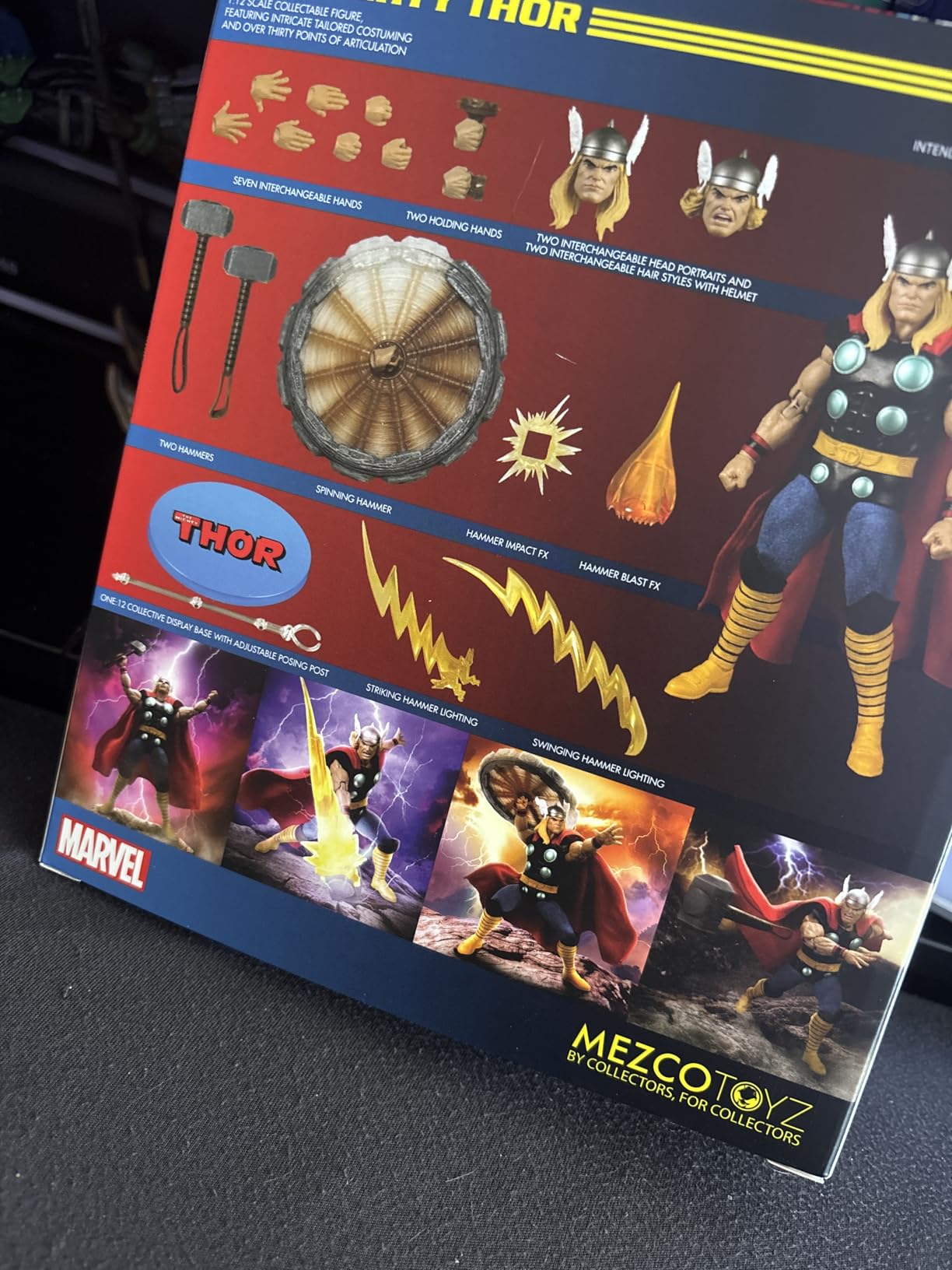 Mezco Toyz One:12 Collective Marvel Comics The Mighty Thor 1/12 Scale Collectible Figure customer photo 1