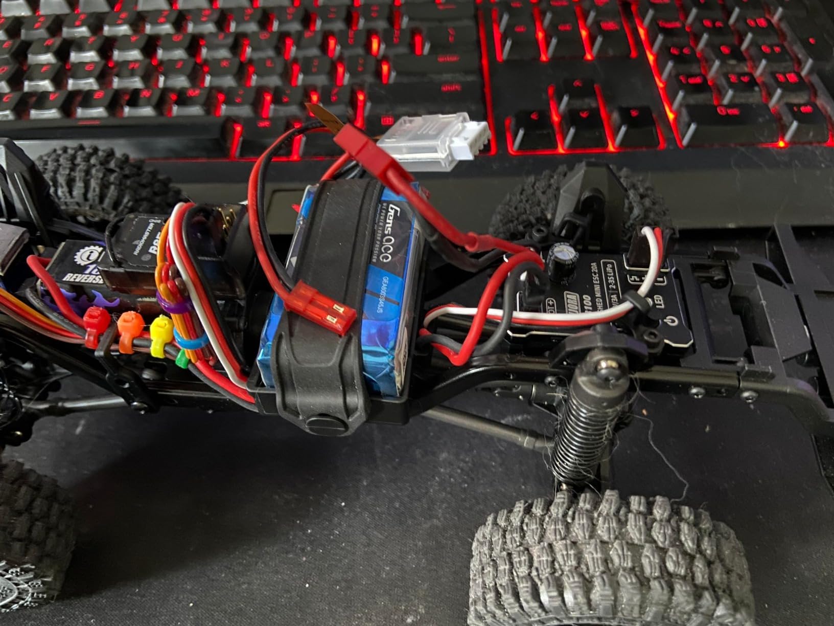 INJORA MB100 G2 Waterproof Brushed ESC 40A for 1/24 1/18 RC Crawler SCX24 AX24 TRX4M Upgrade customer photo 2