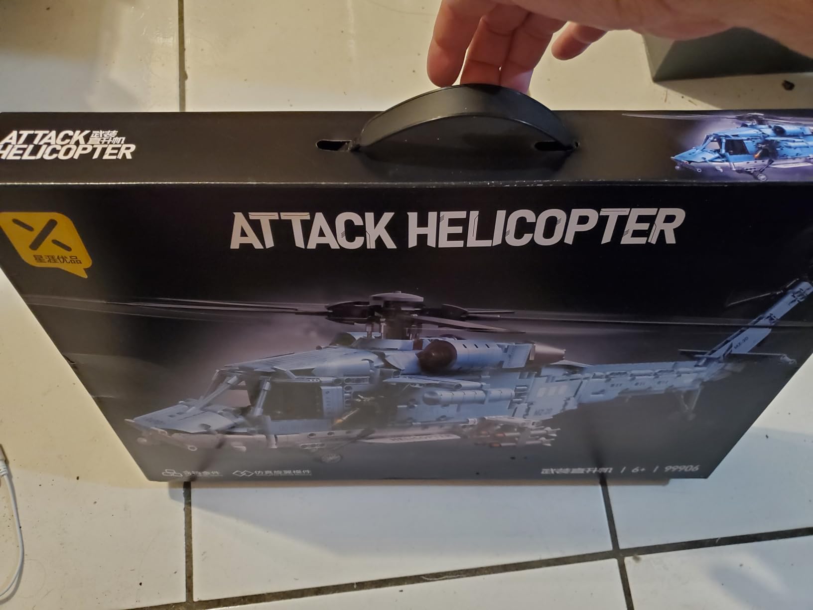 Rescue Helicopter Building Block Set for Adults, 1528PCS Transport Helicopter Toy with Motor-Driven Rotors Military RC Army Airplane Collectible Model Kit Ideal Birthday for Boys 14+ customer photo 2