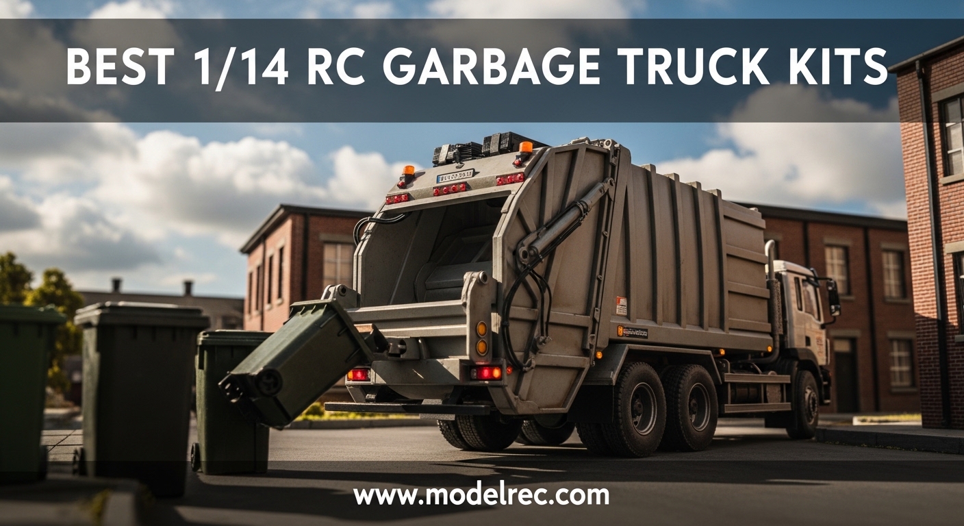 Best 1/14 RC Garbage Truck Kits
