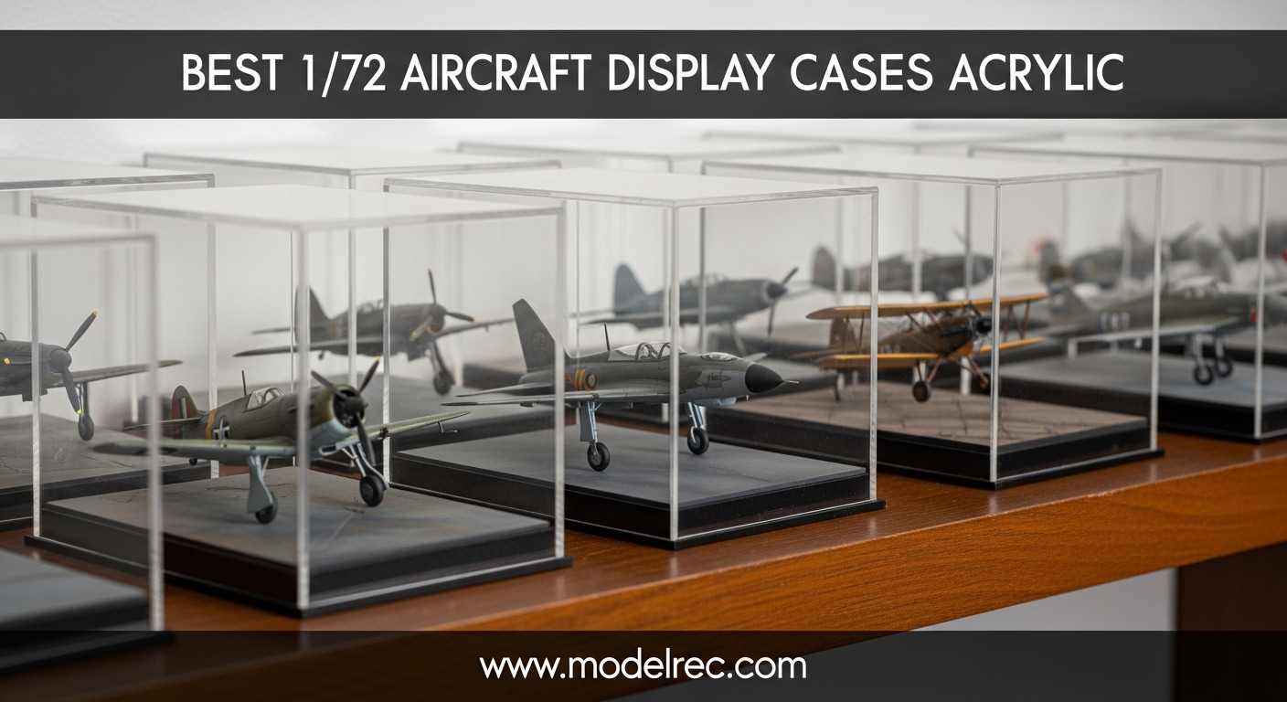 Best 1/72 Aircraft Display Cases Acrylic