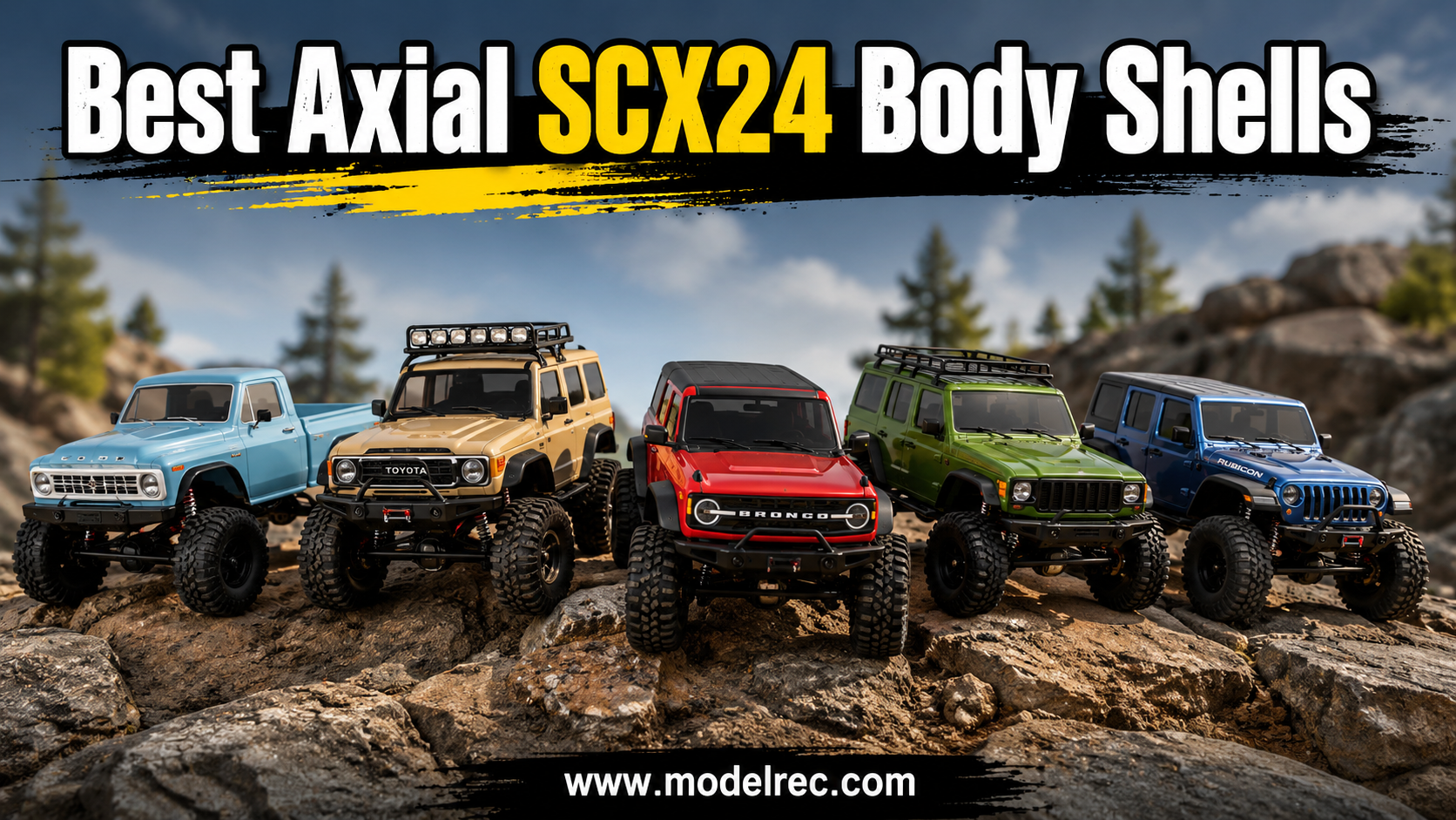 Best Axial SCX24 Body Shells
