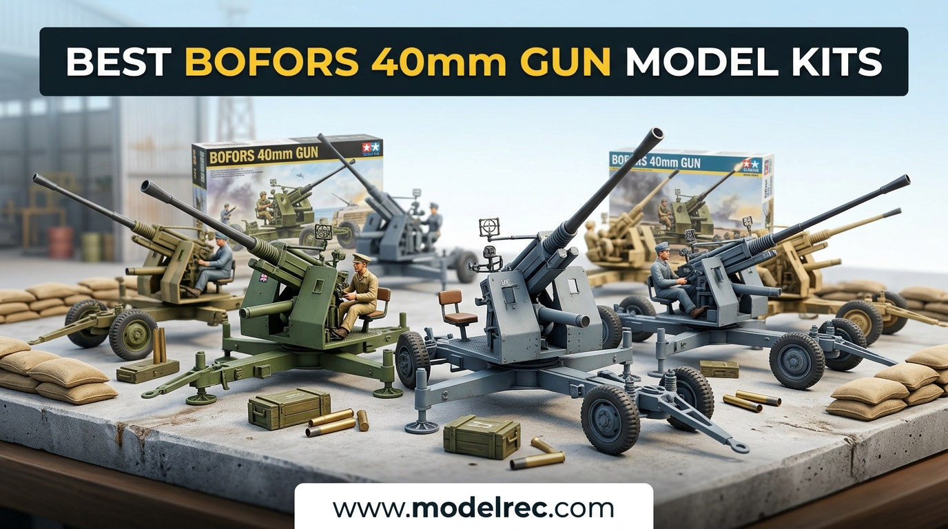 Best Bofors 40mm Gun Model Kits