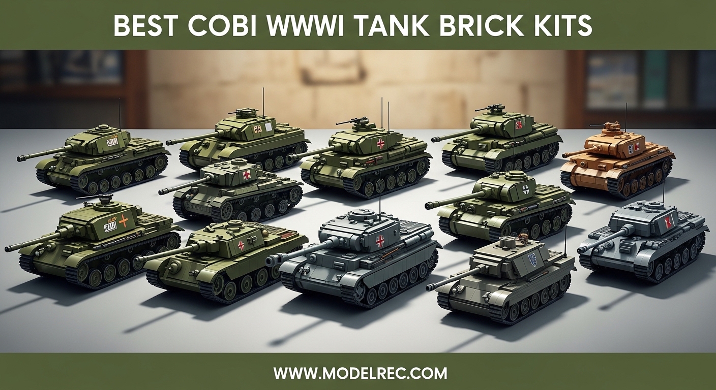 Best Cobi WWII Tank Brick Kits