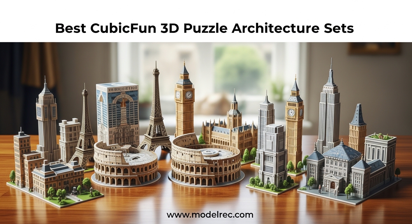 Best CubicFun 3D Puzzle Architecture Sets