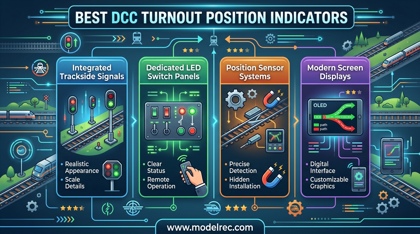Best DCC Turnout Position Indicators