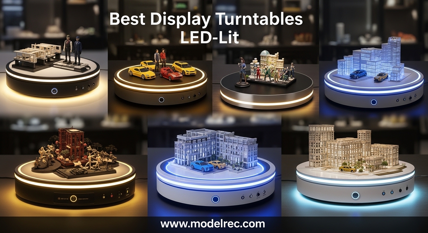 Best Display Turntables LED-Lit