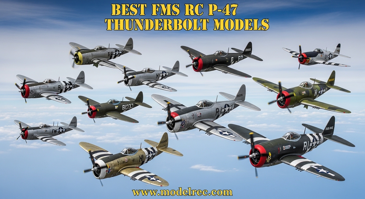 Best FMS RC P-47 Thunderbolt Models