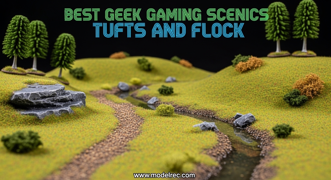 Best Geek Gaming Scenics Tufts and Flock