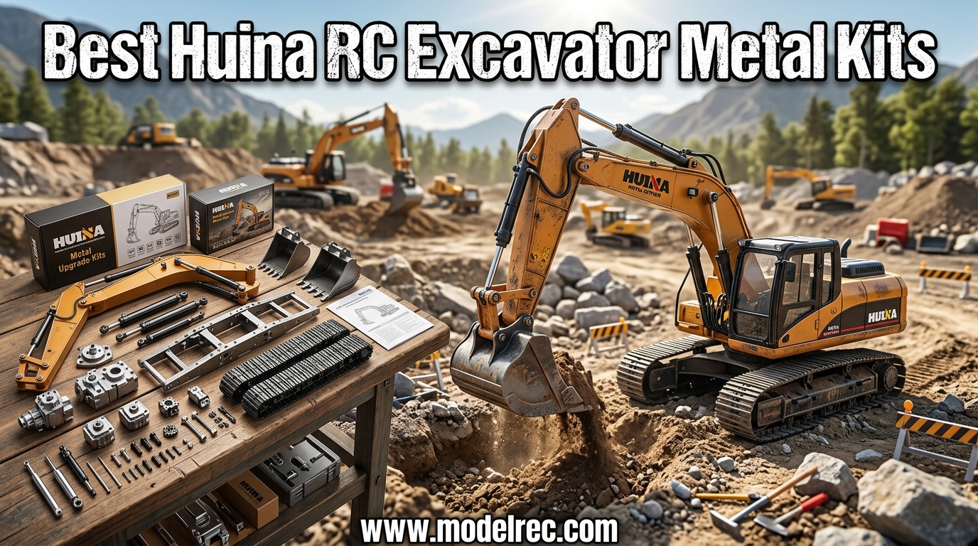 Best Huina RC Excavator Metal Kits