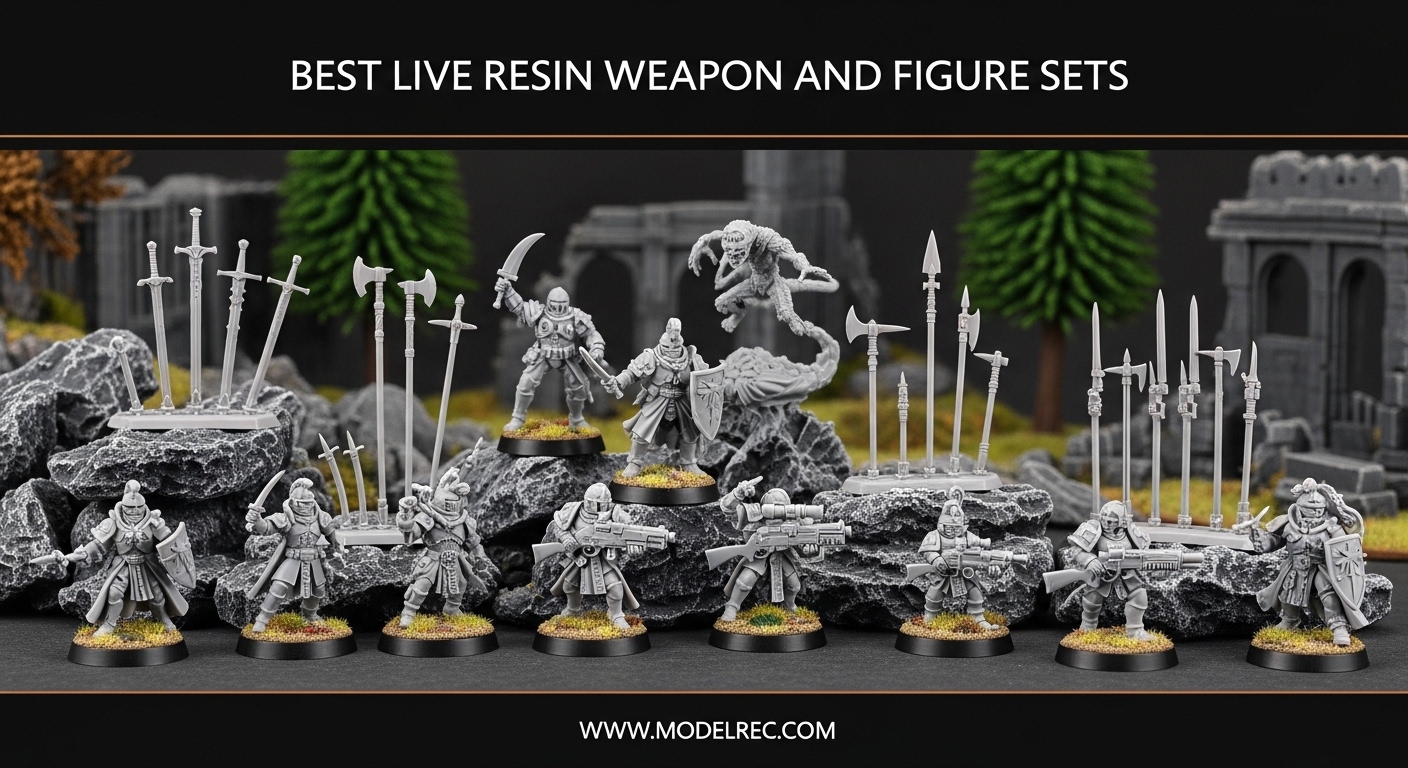 Best Live Resin Weapon and Figure Sets