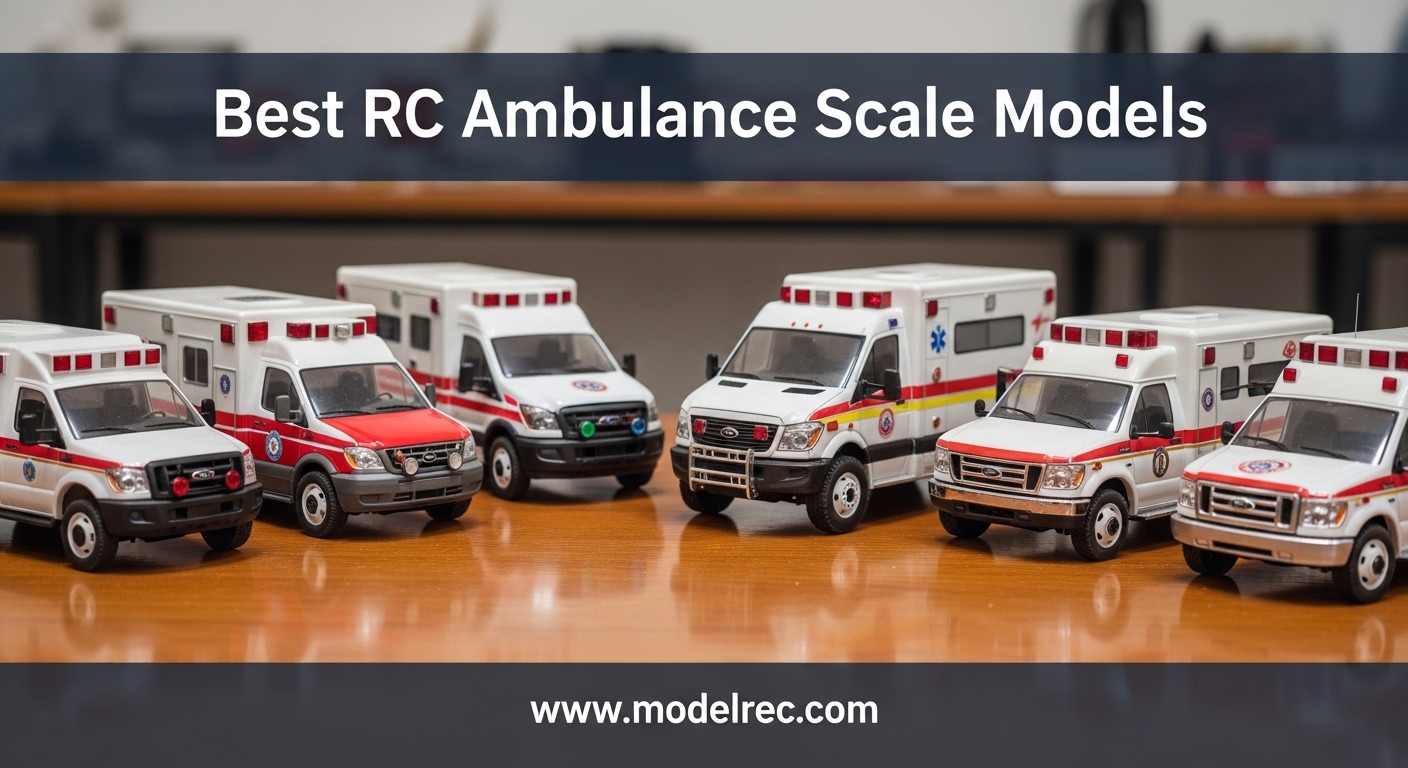 Best RC Ambulance Scale Models
