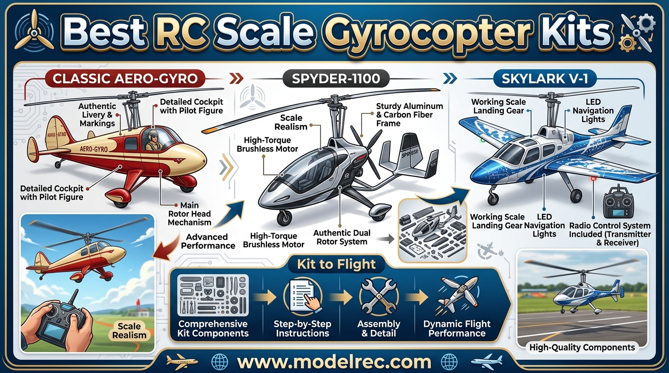 Best RC Scale Gyrocopter Kits