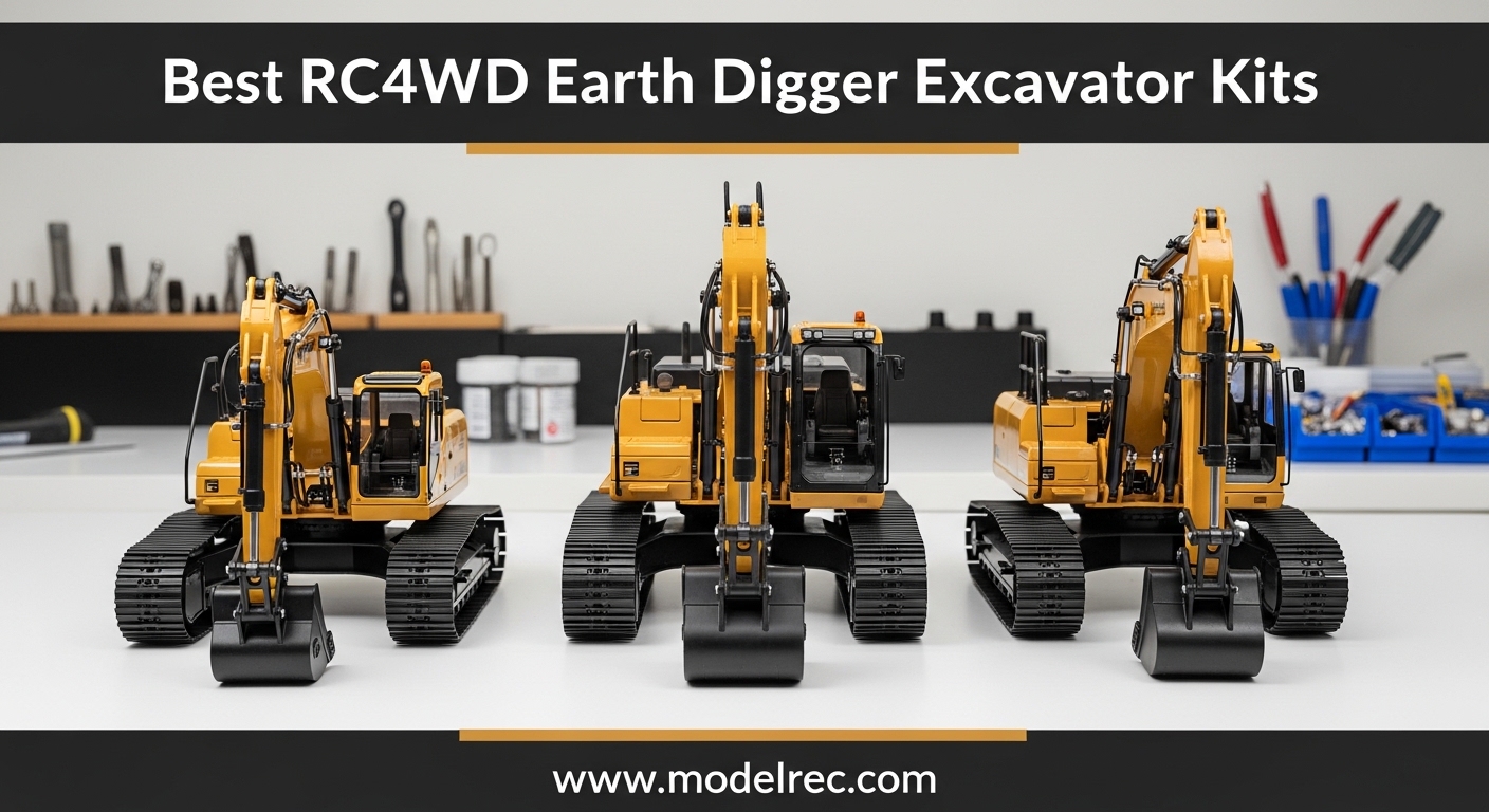 Best RC4WD Earth Digger Excavator Kits